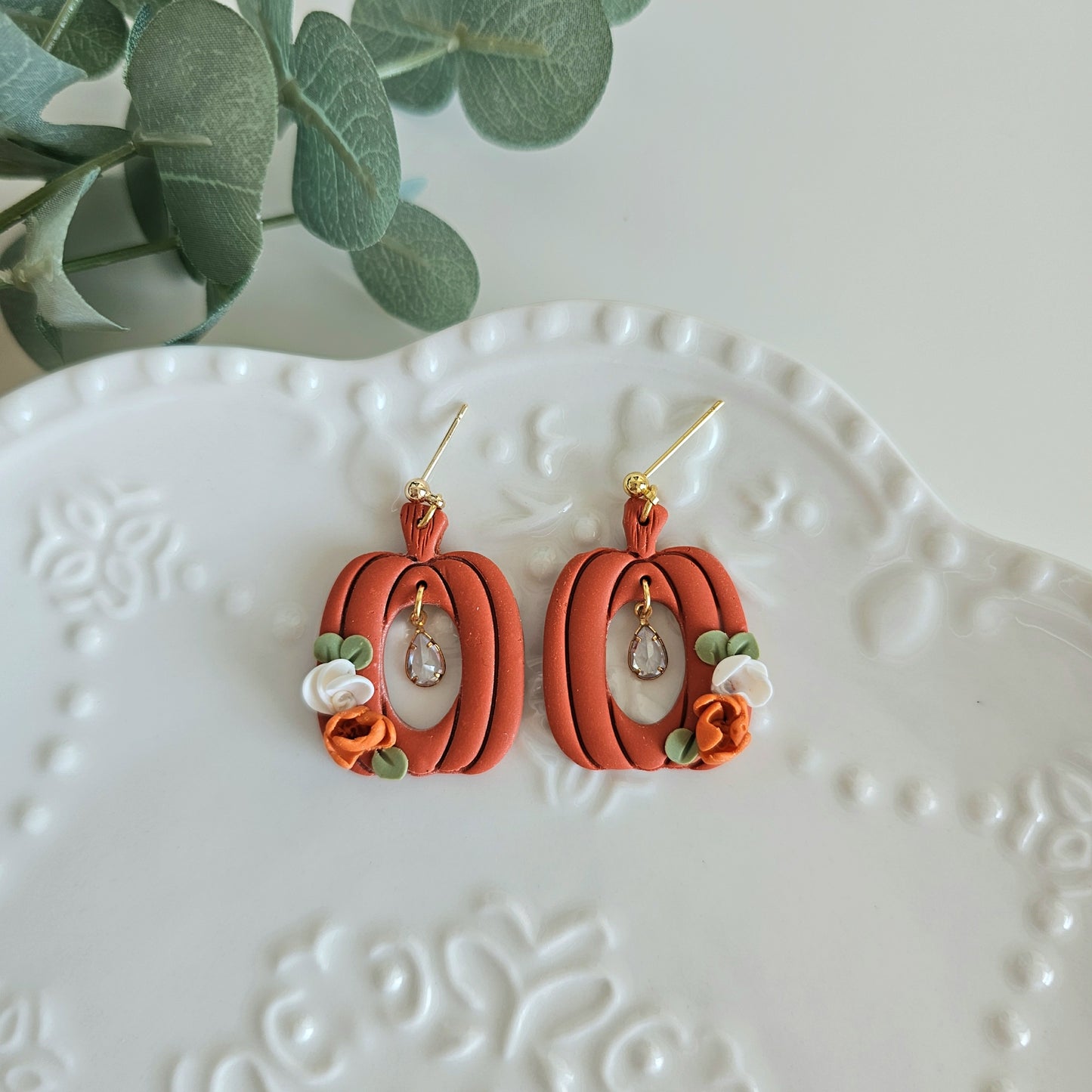 Pumpkin Magic Earrings