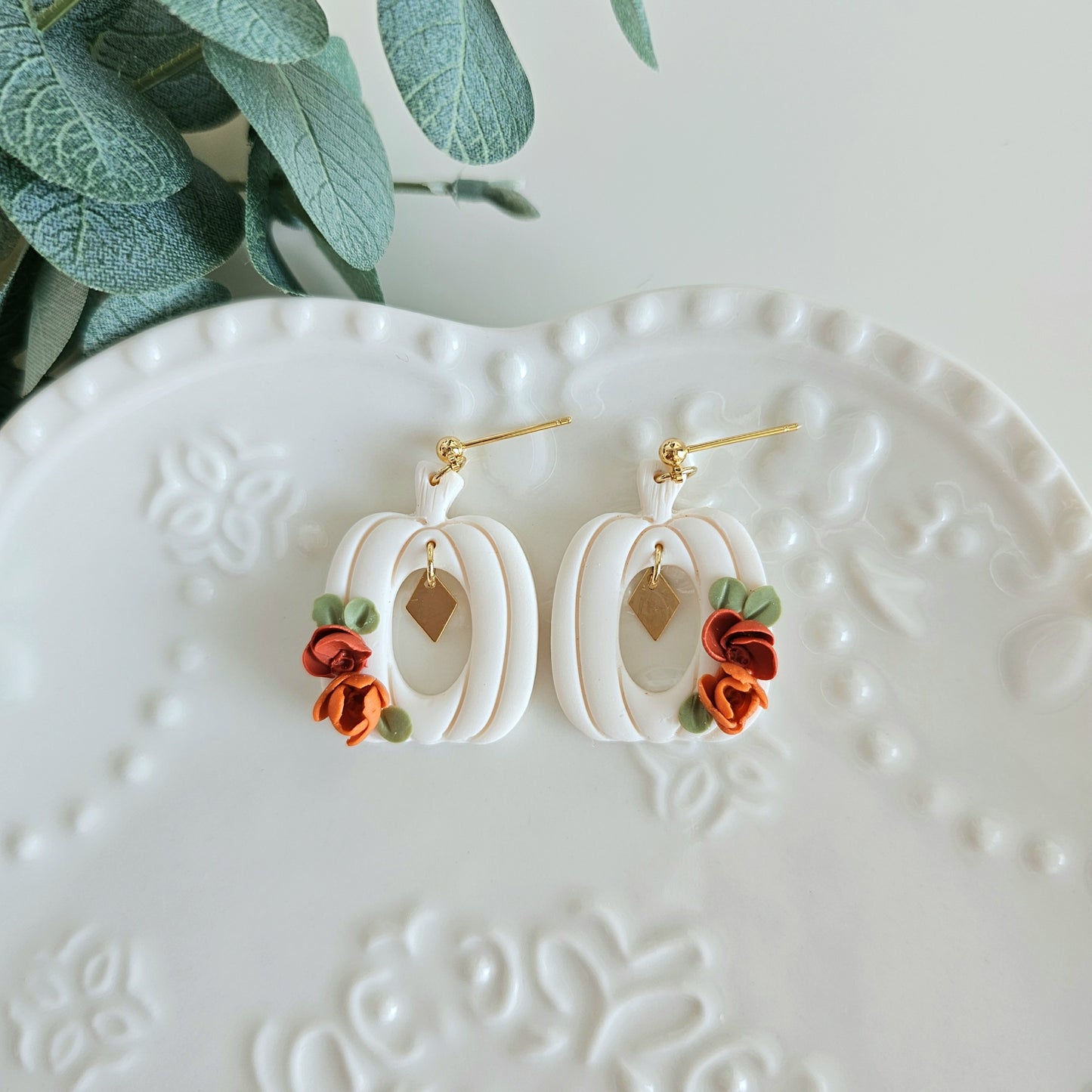 Pumpkin Magic Earrings