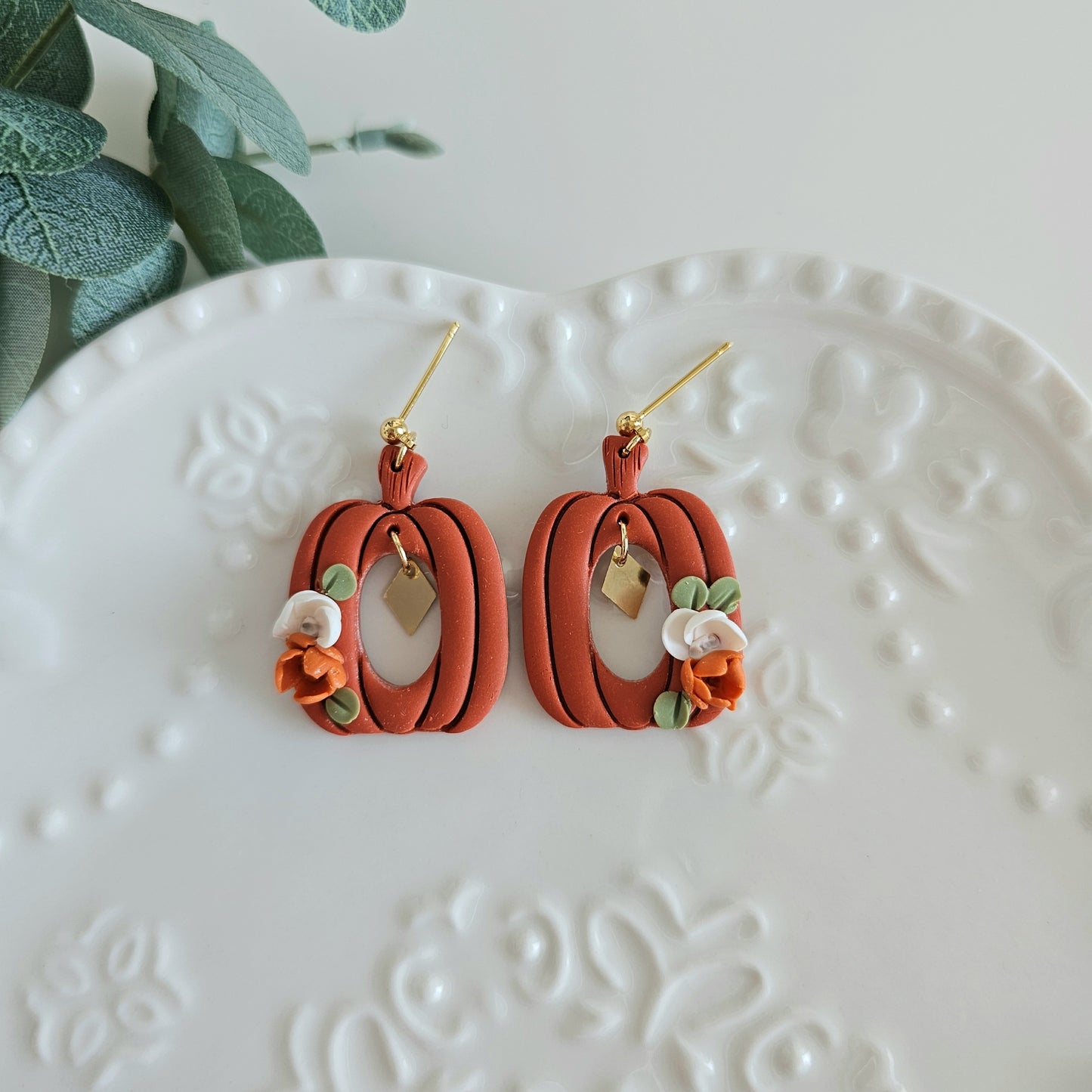 Pumpkin Magic Earrings
